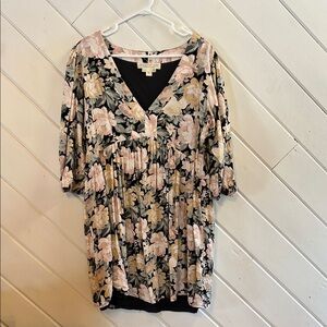 Saltwater LUXE Floral V-Neck Dress